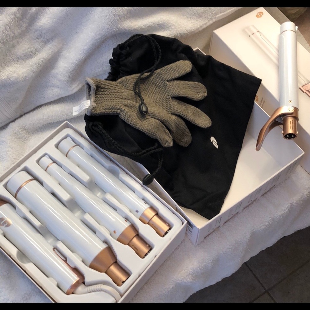EUC T3 styling wand with 4 interchangeable barrels